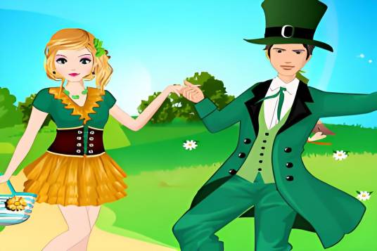 圣帕特里克的合影