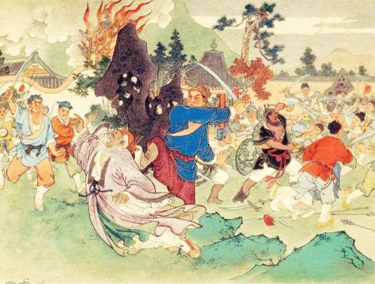 三打祝家庄（《水浒传》中的故事情节）