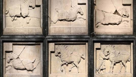 唐昭陵六骏石刻