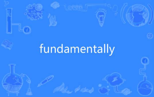 fundamentally