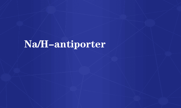 Na/H-antiporter