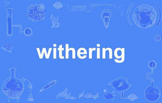 withering