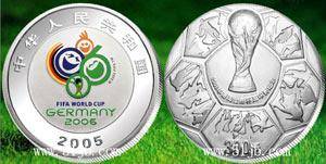 第18届世界杯足球赛金银币