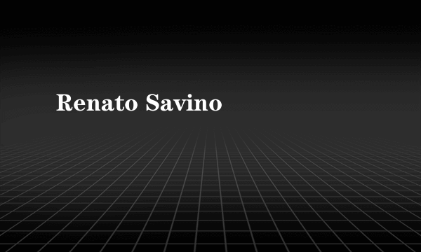 Renato Savino
