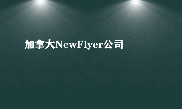 加拿大NewFlyer公司