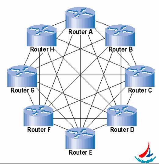网状拓扑结构