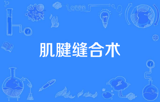 肌腱缝合术
