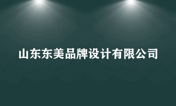 山东东美品牌设计有限公司