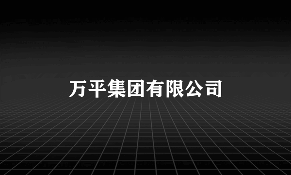 万平集团有限公司