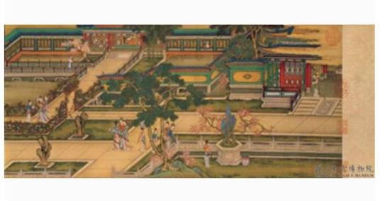 清院本汉宫春晓图