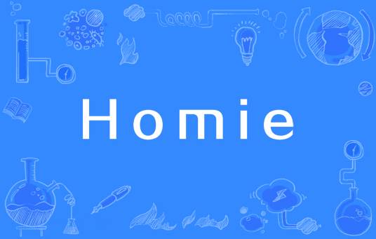 Homie（英语单词，网络流行词）
