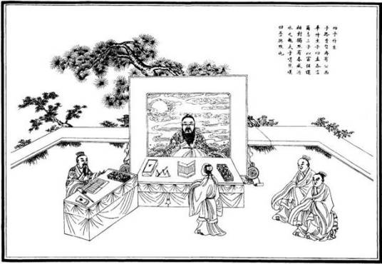 子路、曾皙、冉有、公西华侍坐