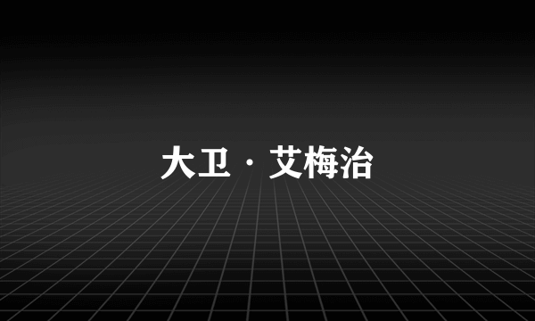 大卫·艾梅治