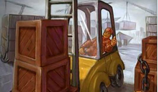 美国叉车增强版