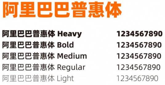 阿里巴巴普惠体