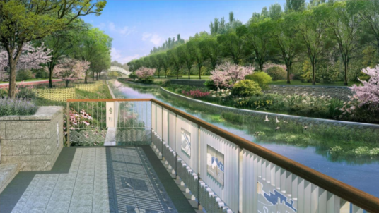 金河（三山五园景区排洪蓄洪主要通道）