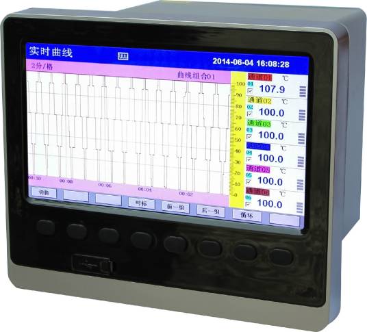 大屏幕无纸记录仪