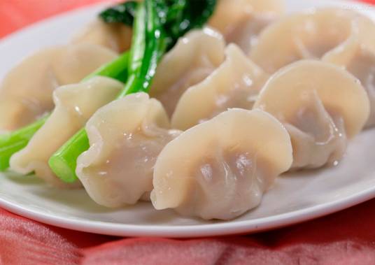 白萝卜羊肉馅饺子