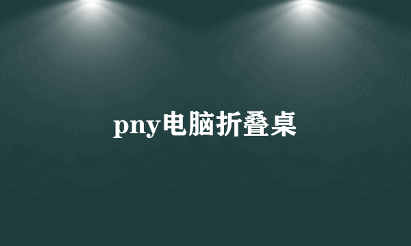 pny电脑折叠桌