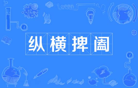 纵横捭阖（汉语成语）