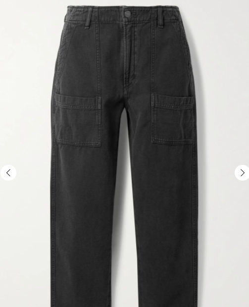 Chelsea纯棉斜纹布直筒裤