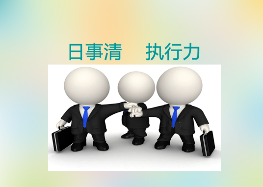 执行力（贯彻战略意图、完成预定目标的操作能力）