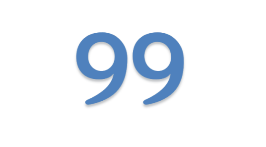 99（两位数中最大的自然数）