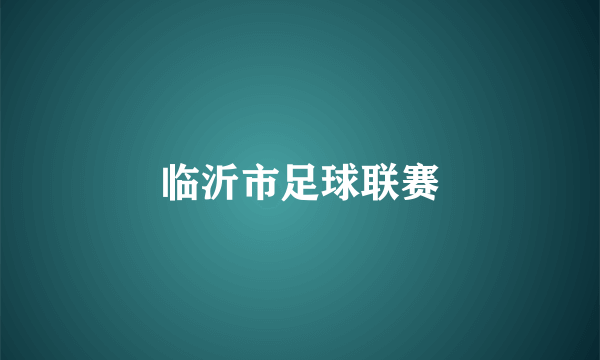 临沂市足球联赛