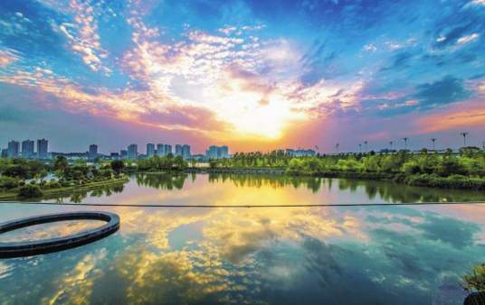 四川遂宁观音湖国家湿地公园