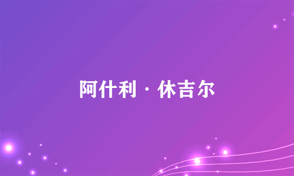阿什利·休吉尔