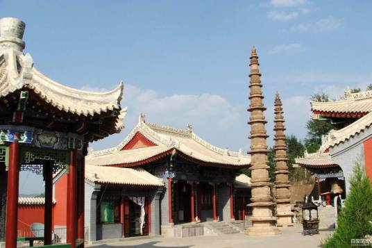 华池双塔寺