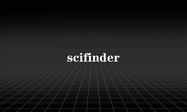 scifinder