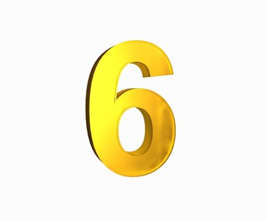 6（阿拉伯数字）