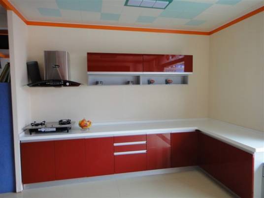 晶钢门系列整体橱柜