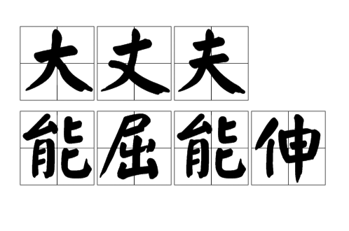 大丈夫能屈能伸(汉语词语)