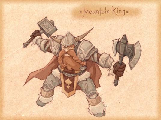 山丘之王(网游《魔兽争霸》战士英雄)