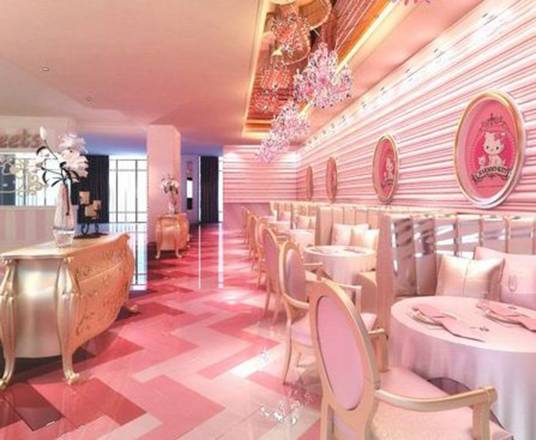 桦星舍hello kitty主题西餐厅