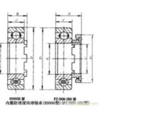 单向深沟球轴承