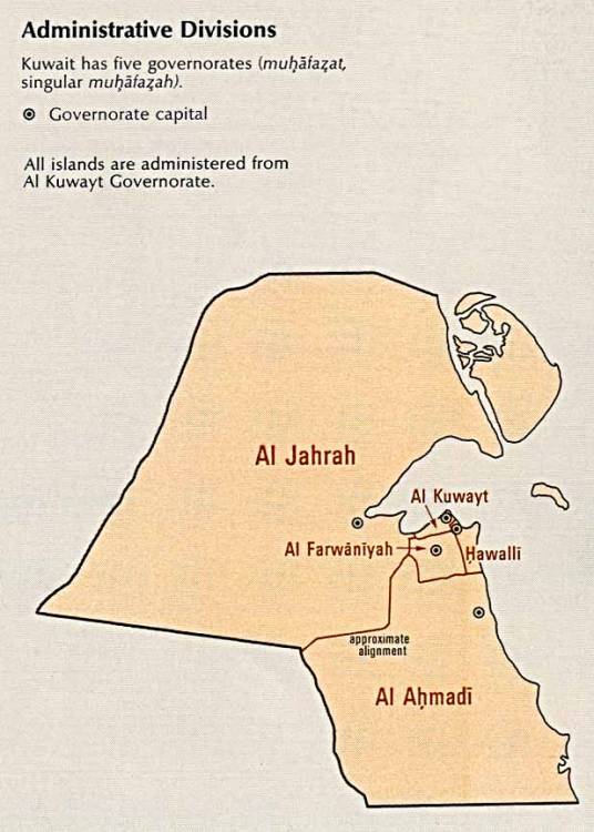 科威特行政区划