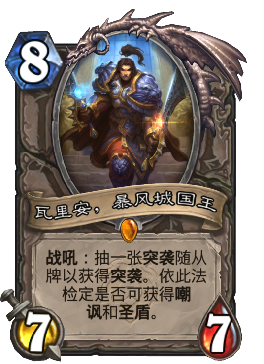 瓦里安,暴风城国王