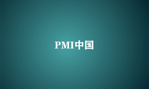 PMI中国