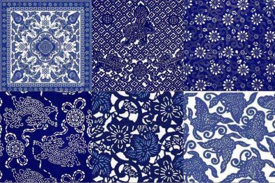 南通蓝印花布印染技艺