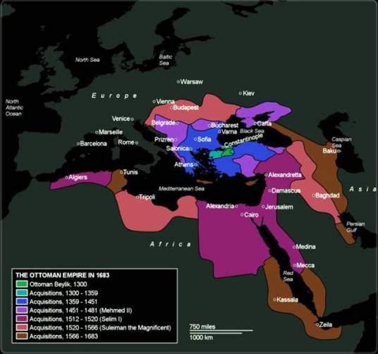 奥斯曼帝国的分裂