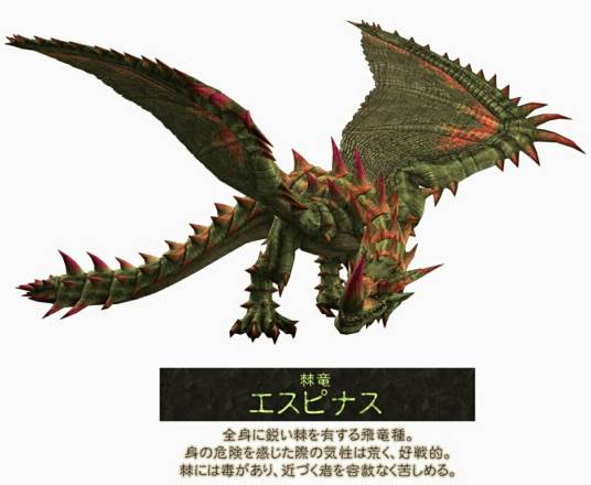 棘龙(游戏《怪物猎人边境》与《怪物猎人崛起曙光》中的角色)