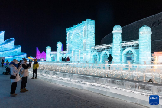 沙漠之心(哈尔滨冰雪大世界园区冰雪景观)