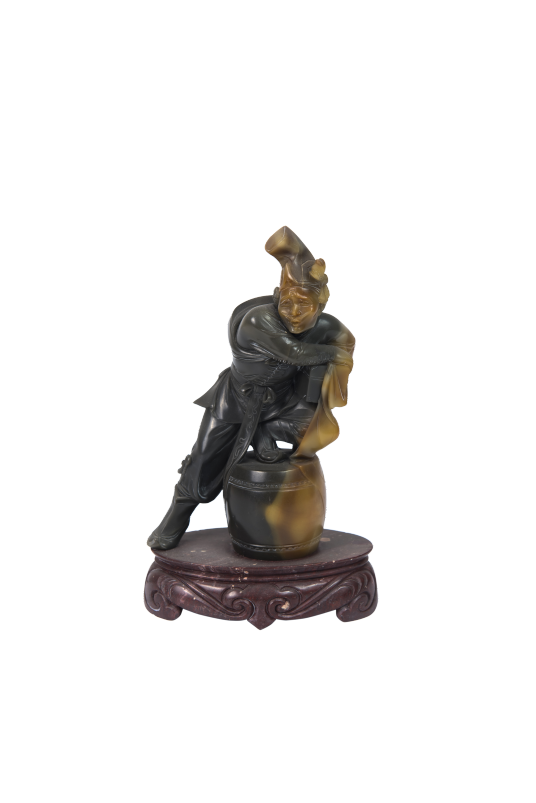 时迁(青田县石雕博物馆藏品)