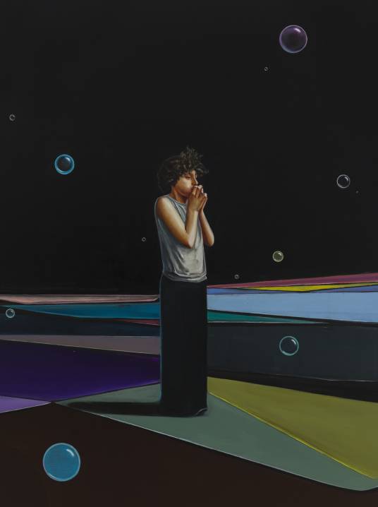 世界(宋易格创作的布面油画)