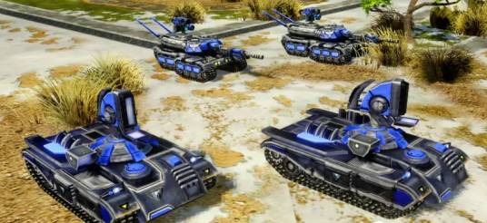 光棱坦克(游戏《红色警戒3:日冕》中盟军阵营的陆军单位)