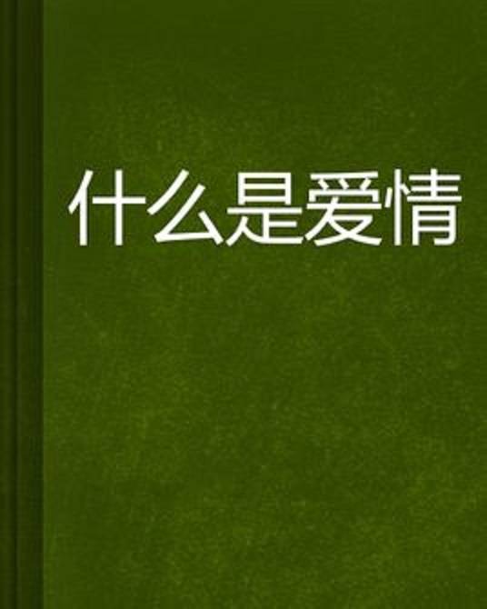 什么是爱情（网络小说）