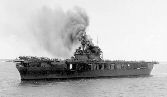 约克城号航空母舰(美国约克城级航母的首舰)